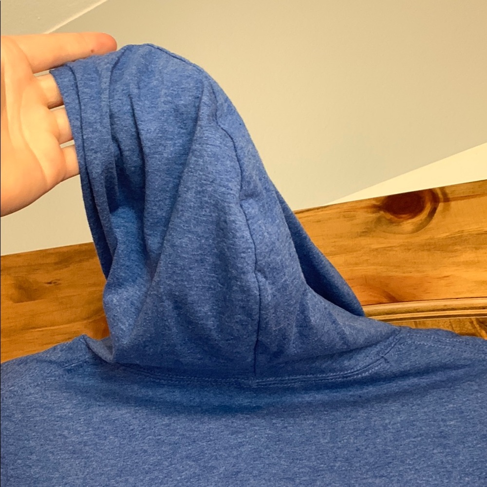 Blue Graphic Long Sleeve Tee - Picture 6 of 8